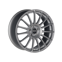 OZ Superturismo LM 21x10.5" 5x112 ET28, Gris Argenté Mat